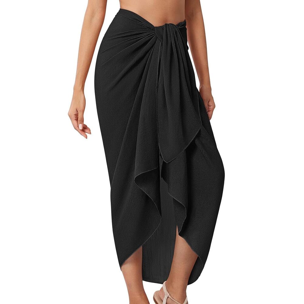 Women's Swimsuit Cover Up,Beach Sarong Wrap Bottom Coverup for Women